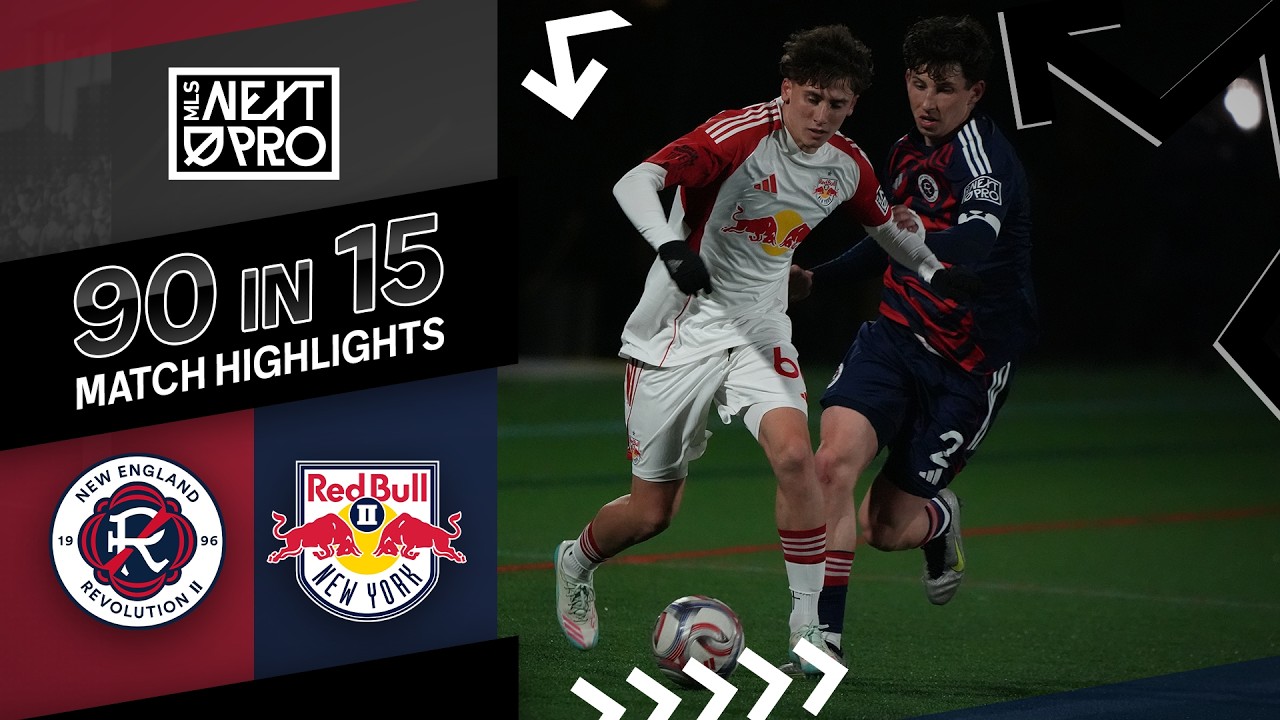 New England Revolution II vs New York Red Bulls II Highlights