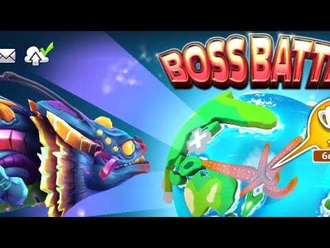 New Battle Cosmic Alan vs Colossal Squid 🦑! - Hungry Shark World