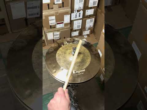 (MINT) Aisen 15" Legend Hi-Hat Cymbals (Pair) image 5