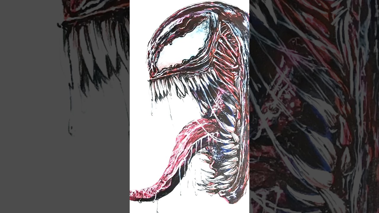 ヴェノム描いてみた