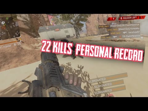 SOLO VS SQUADS! - 22 Kill Game Personal Record