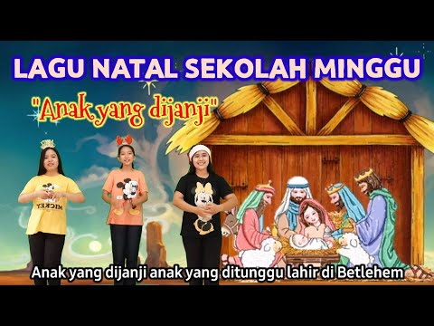 #gerakdanlagu Lagu Natal sekolah minggu Anak yang dijanji