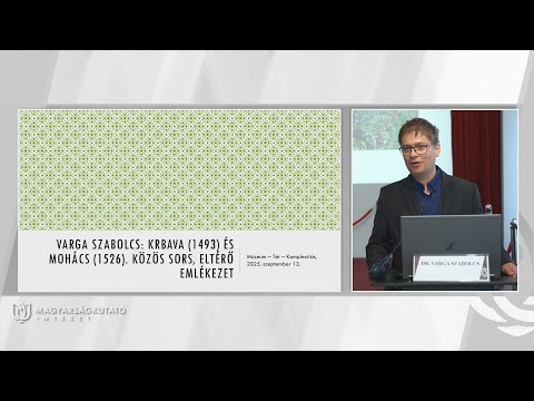 MKI - HIM | Múzeum - Tér - Komplexitás | Varga Szabolcs: Krbava és Mohács 2025.09.12.