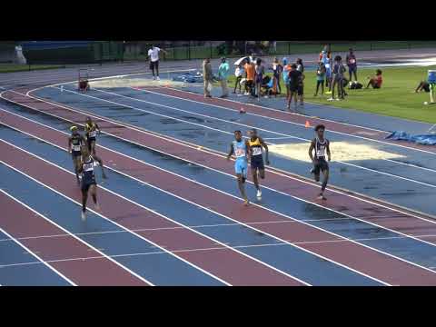 Boys 200m Dash 13-14 Year Old Heat 4 - 44th Annual Northwest Track and Field Classic 2019