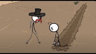 Henry Stickmin - All distract DANCE OFF results in Master Bounty Hunter path