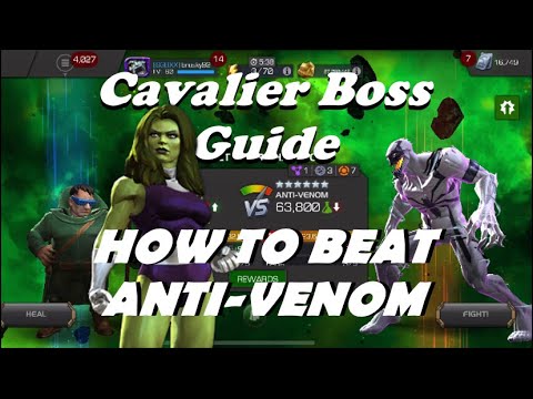 How To Beat Anti-Venom | Cavalier Boss | Marvel Contest of Champions
