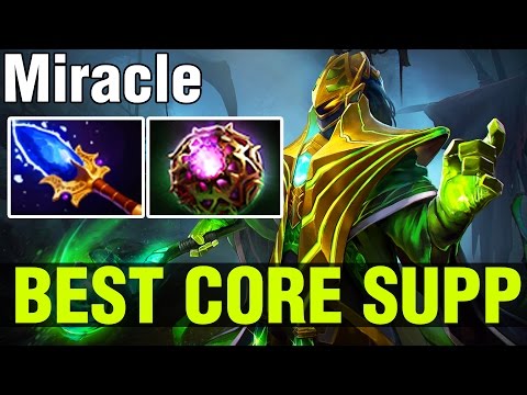 BEST "CORE SUPP" EVER !! - Miracle- Rubick - Dota 2