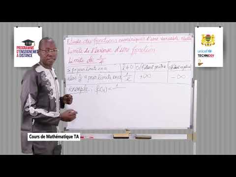 Leçon 5 Limite d' l'inverse d'une fonction