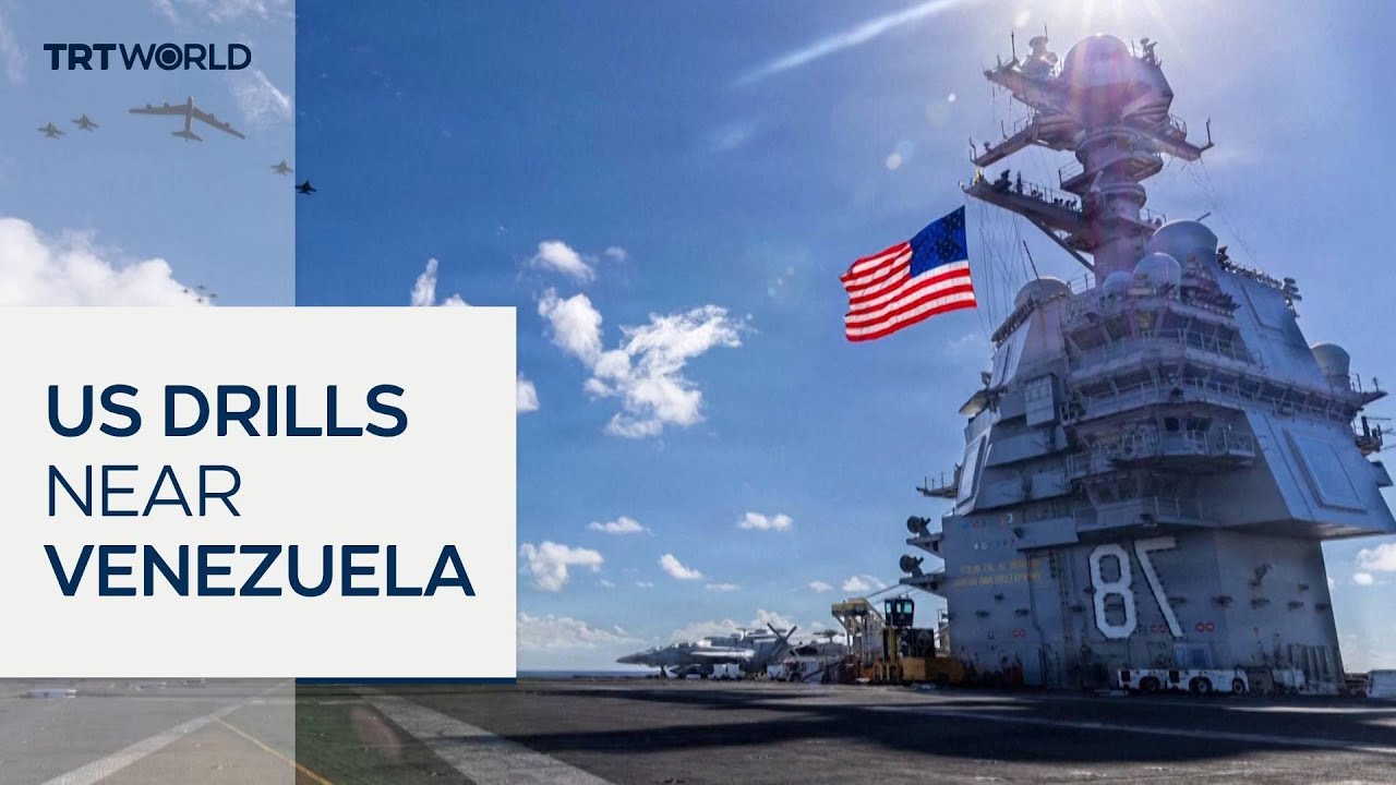 Protests erupt as US plans drills off Venezuela