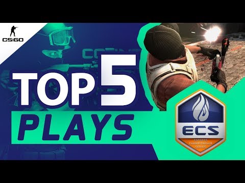 ECS Season 5 Finals Top 5 CS:GO Moments