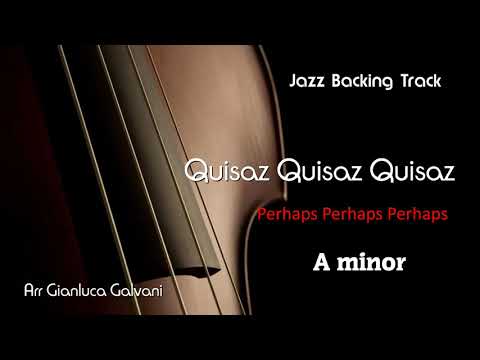 New Jazz Backing Track QUIZAS QUIZAS QUIZAS A minor Latin Jazz Cha Cha LIVE Play Along Jazzing Free