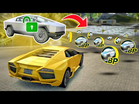 Collecting All Blueprints For Unlock Tesla Cybertruck😱| Extreme Car Driving Simulator🔥|