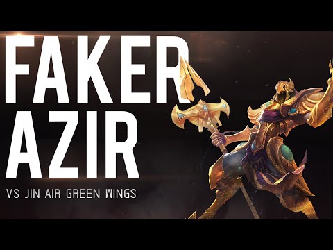 SKT Faker vs Jin Air | The AZIR GOD
