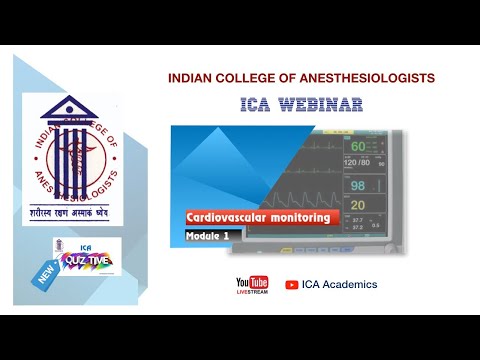 Cardiovascular Monitoring: Module 1 | ICA Webinar