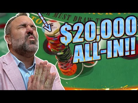 The Highly Anticipated Epic Progressive Match & ALL IN BLACKJACK! - YouTube