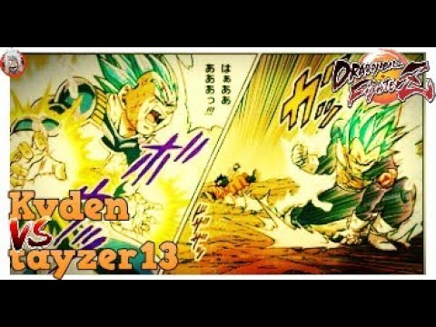 DBFZ Tayzer13 vs Kyden - (VegetaSSB, GokuGT, Goku) vs (TeenGohan, Vegetto, GokuGT