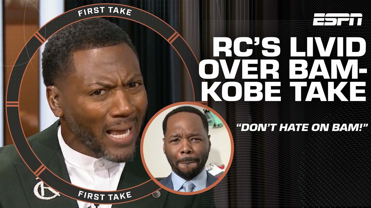 Stephen A. SCOLDS Vincent Goodwill's Bam Adebayo-Kobe take 🗣️ 'Opened a can of worms!' | First Take