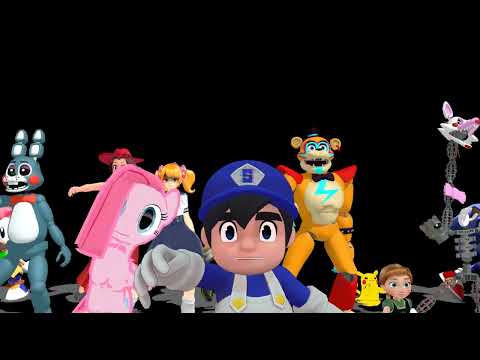 (MMD)thriller crossover part 2