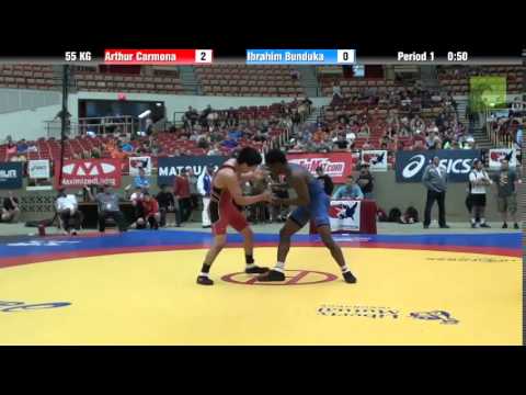 GR 55 KG Finals (1 of 3) - Arthur Carmona vs. Ibrahim Bunduka