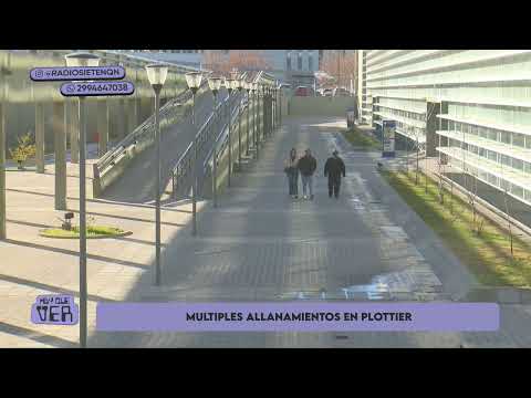 Multiples allanamientos en Plottier