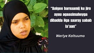 Anigoo barnaamij ku jiro ayuu agaasimaheyga dibadda iiga saaray sabab la'aan.