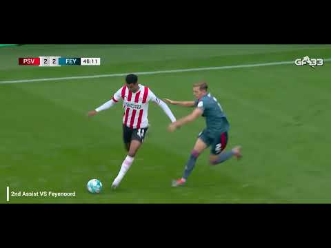 CODY GAKPO goals and assists, skills eredivisie 2022/2023 HD