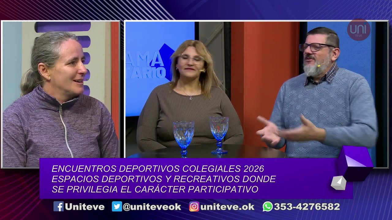 Uniteve Noticias | Comenzaron los encuentros deportivos para más de 4000 estudiantes de la región