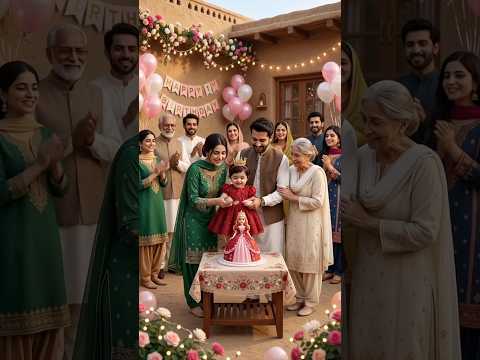 🎂🎁Hamari Beti Ka Pehla Birthday ❤️ | Village Family Celebration 🏡