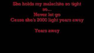 Green Day 2000 light years away with lyrics
