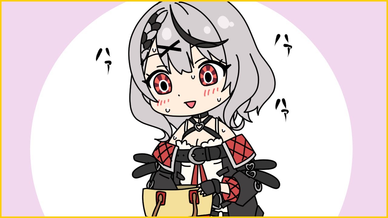 【切り抜き漫画】シオンのゴミを持ち帰る沙花叉クロヱ【紫咲シオン、ホロライブ切り抜き】