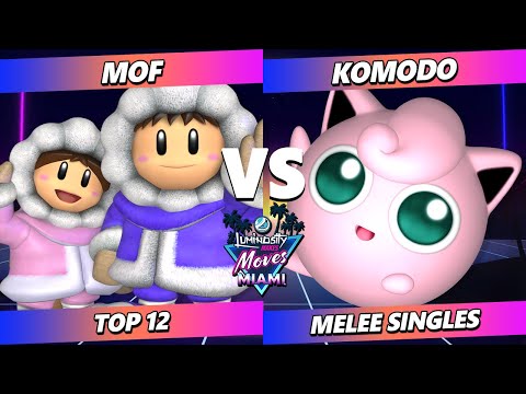 LMM Miami 2023 - MOF (Ice Climbers) Vs. Komodo (Jigglypuff) Smash Melee - SSBM