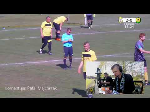 LKS Hetman Rusiec   LKS Pyszków skrót meczu   komentarz Rafał Majchrzak