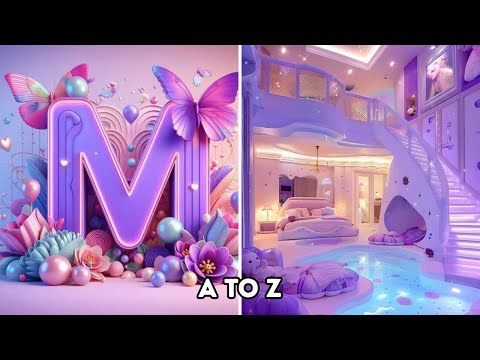 Choose your Name's First LETTER and see your dream bedroom 🤩🤗✨|| Gift Fusion #choose #viral #video