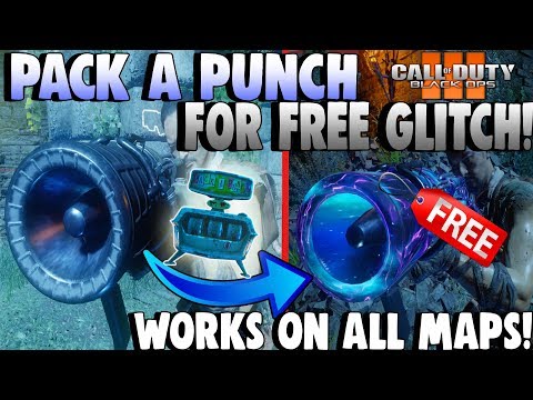 BLACK OPS 3 GLITCHES: *FREE* PACK A PUNCH GLITCH THAT WORKS ON ALL MAPS! FREE PACK A PUNCH EASILY!