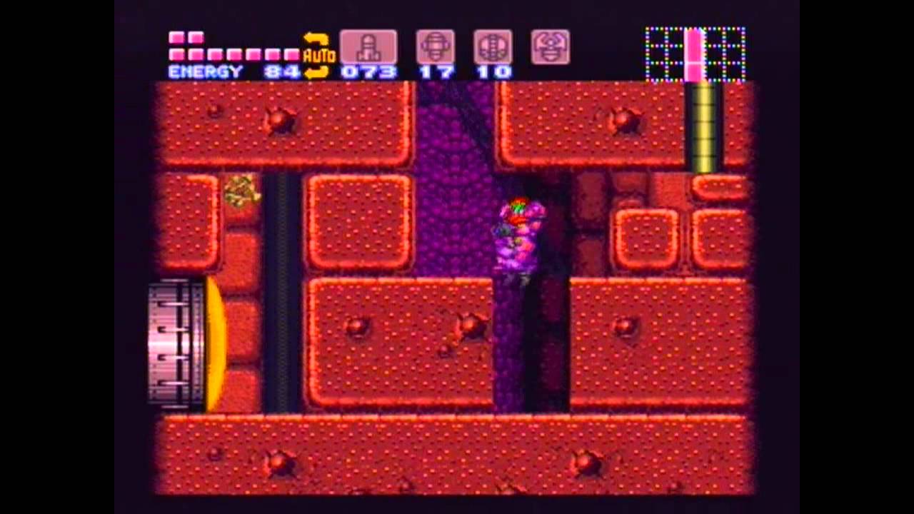 Super Metroid - Speedball from noob bridge