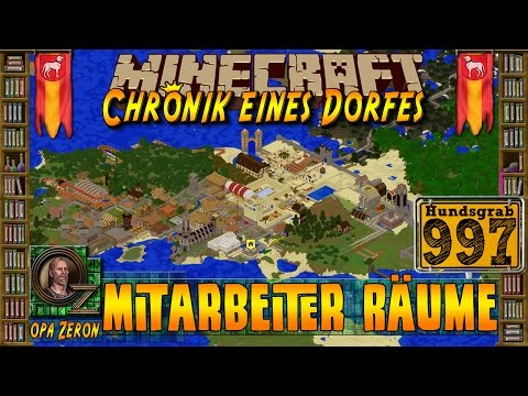 Minecraft #997 -Chronik eines Dorfes- Mitarbeiter Räume [HD+Deutsch]