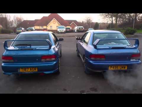 Subaru impreza Type R Vs Turbo 2000 Exhaust Sound