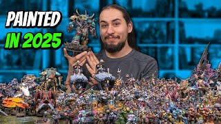 The 300 Models I Painted This Year! So Much 40k!