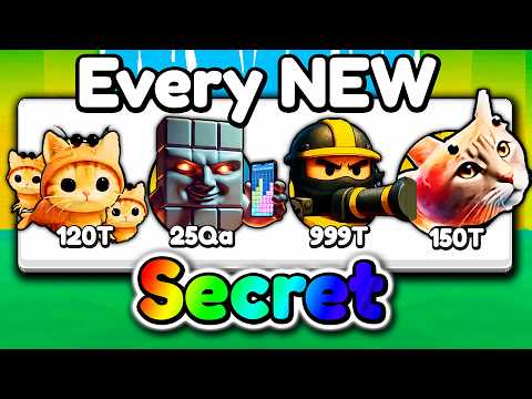 Unlocking EVERY NEW SECRET in Brainrot Evolution!