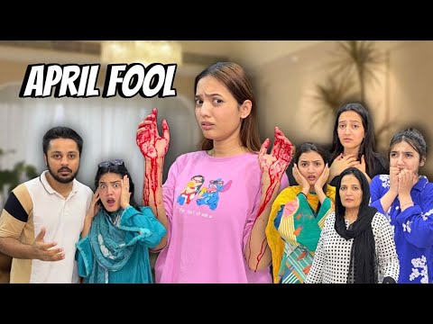 Fake Blood Prank on April fools day |Sub ghar waly Gussa hogaye |Sistrology |Fatima Faisal