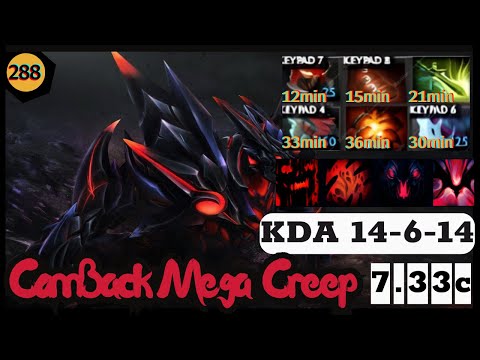 Ana Shadow Friend Come Back Mega Creep KDA 14-6-14 | Ana Stream Moment 288