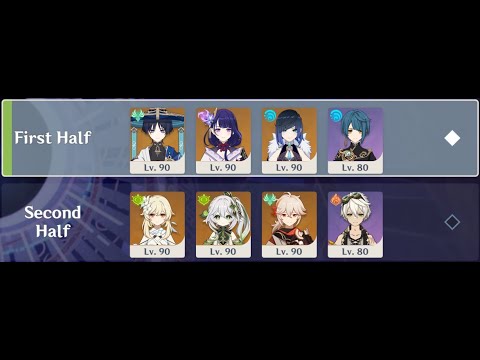 3.4 Spiral Abyss, Wanderer Taser & Traveler Burning - (Floor 12, 9★)