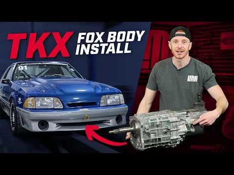 Fox Body Mustang TKX Transmission Install | Complete Swap How To Guide
