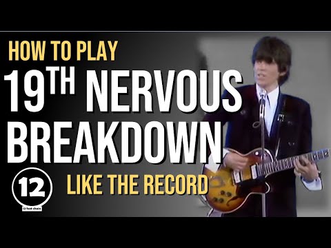 19th Nervous Breakdown - The Rolling Stones | Guitar Lesson
