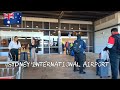 Sydney Kingsford Smith International Airport (SYD) is the main airport of Australia[4K Walking Tour]