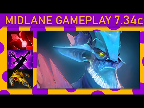 ✨Gunnar Leshrac 80% Kill participation! Mid Gameplay - Dota 2 Top MMR