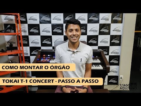 Como Montar o Órgão TOKAI T1 Concert