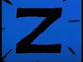 Classic Sesame Street Letter Z Drawing