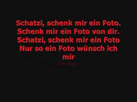 Cover - Schatzi, ... ein Foto - Lyrics.wmv