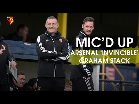 HILARIOUS ARSENAL ‘INVINCIBLES’ GRAHAM STACK MIC’D UP  🧤 |  BEHIND-THE-SCENES 🆚 IPSWICH Video